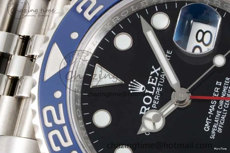 MiroTime 0521 GMT Master II 126710 BLRO 904L SS APF 1:1 Best Edition on Jubilee Bracelet VR3285 CHS Soft 2048